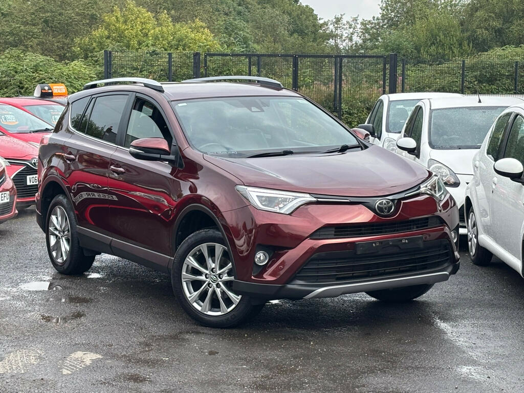 Toyota Rav 4 2.0 V-matic Excel Cvt 4Wd Euro 6 Ss Safety Red