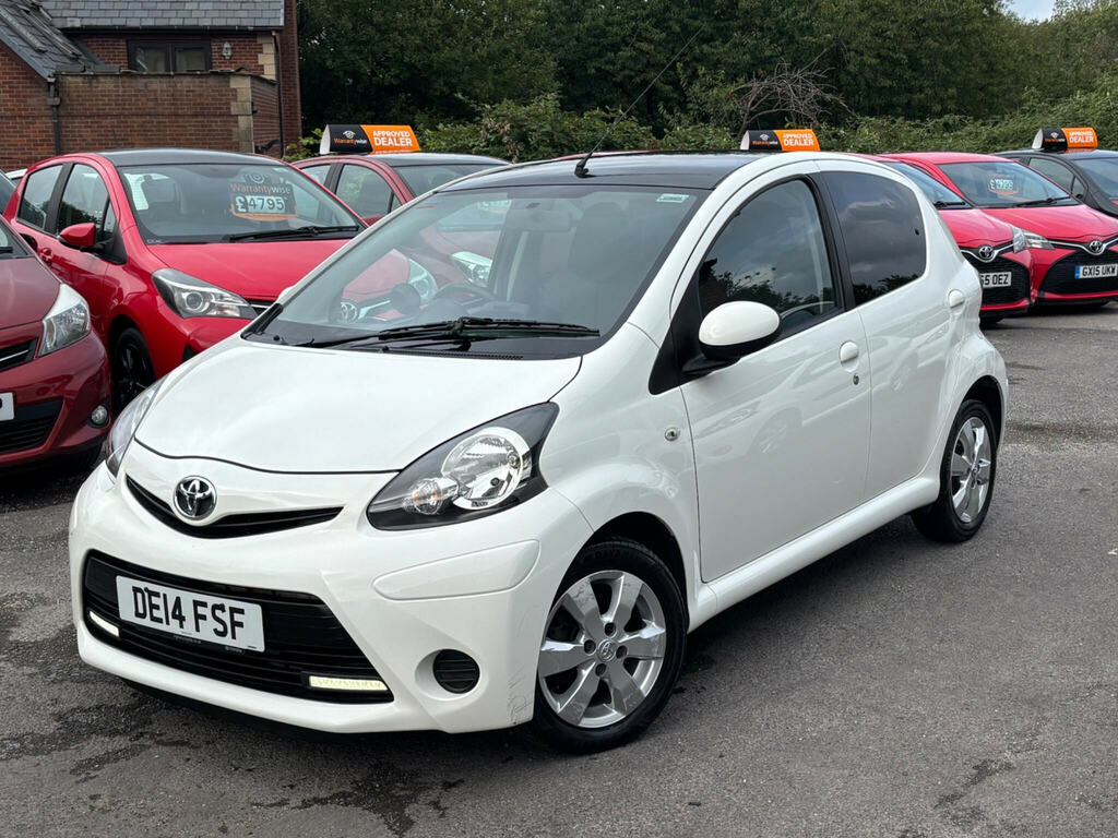 Toyota Aygo 1.0 Vvt-i Move Euro 5 White #3