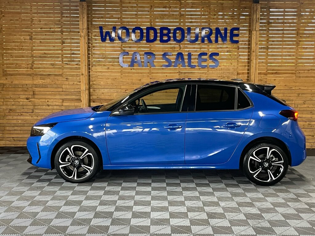 Vauxhall Corsa 1.2 Turbo Gs Hatchback Euro 6 Ss Blue #4