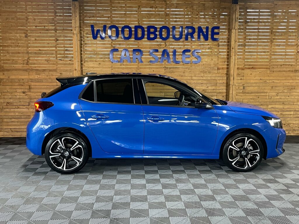 Vauxhall Corsa 1.2 Turbo Gs Hatchback Euro 6 Ss Blue #3