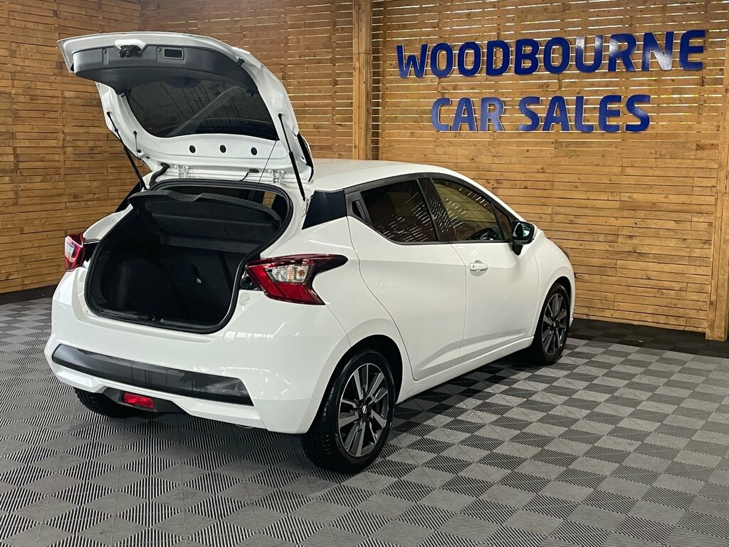 Nissan Micra Hatchback White #9