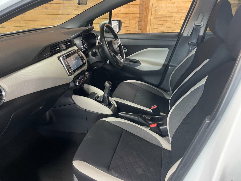 Nissan Micra Hatchback White #11