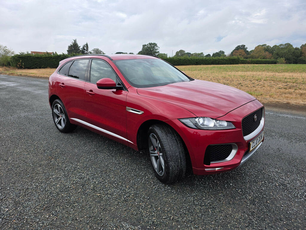 Jaguar F-Pace 3.0 D300 V6 S Awd Euro 6 Ss Red