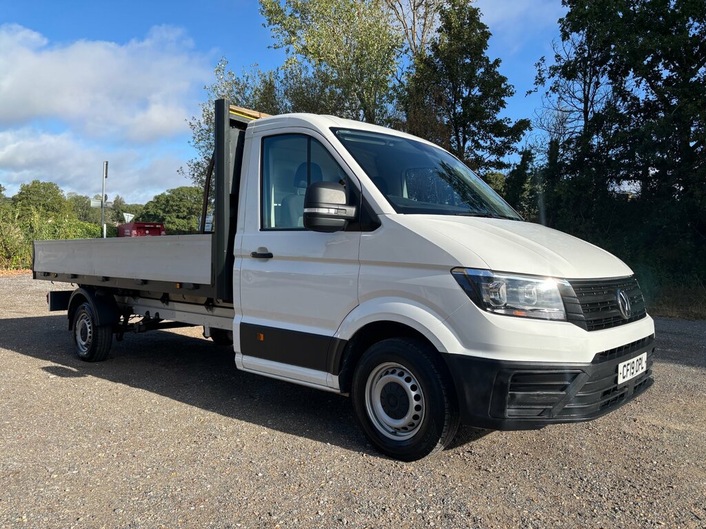 Volkswagen Crafter 2.0 Tdi Cr35 Startline Dropside Fwd White