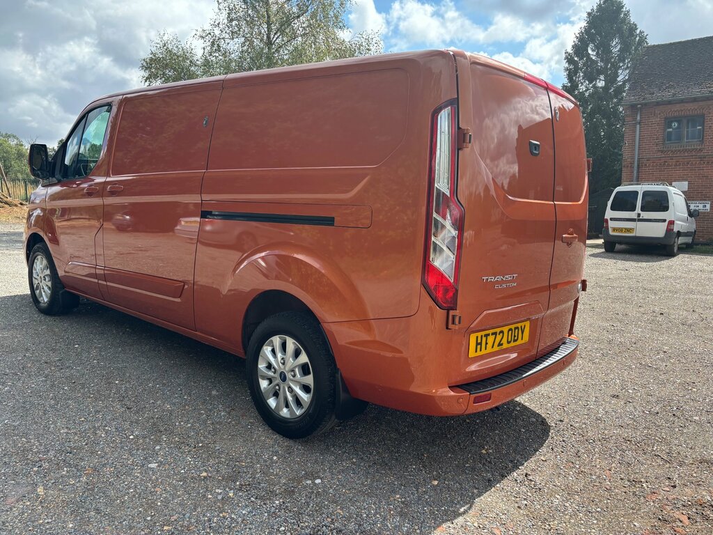 Ford Transit Custom 2.0 300 Ecoblue Limited Panel Van Manua HT72ODY Orange #6