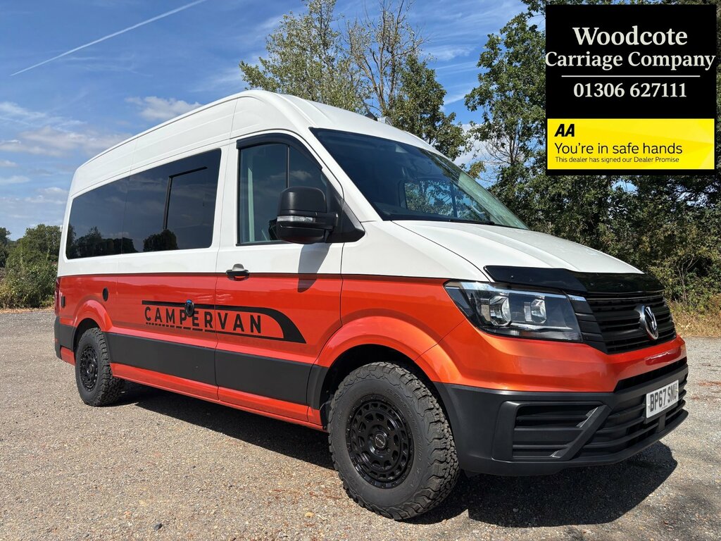 Volkswagen Crafter Panel Van Silver #1