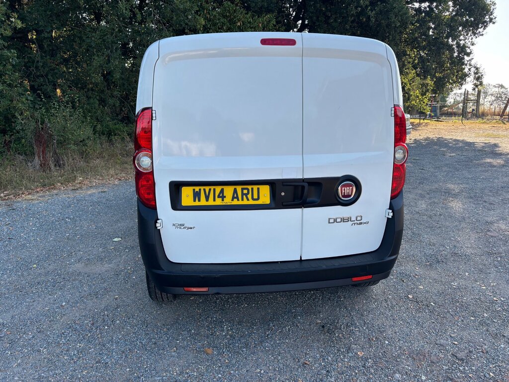 Fiat Doblo 1.6 Jtd Multijet 16V Maxi Panel Van Man White #5
