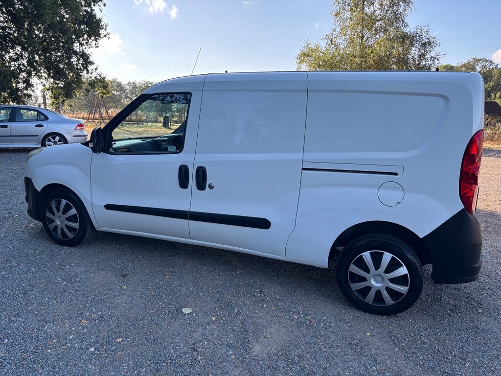 Fiat Doblo 1.6 Jtd Multijet 16V Maxi Panel Van Man White #6