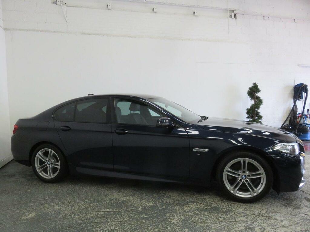 BMW 5 Series 2.0 520D M Sport Euro 6 Ss Blue #3