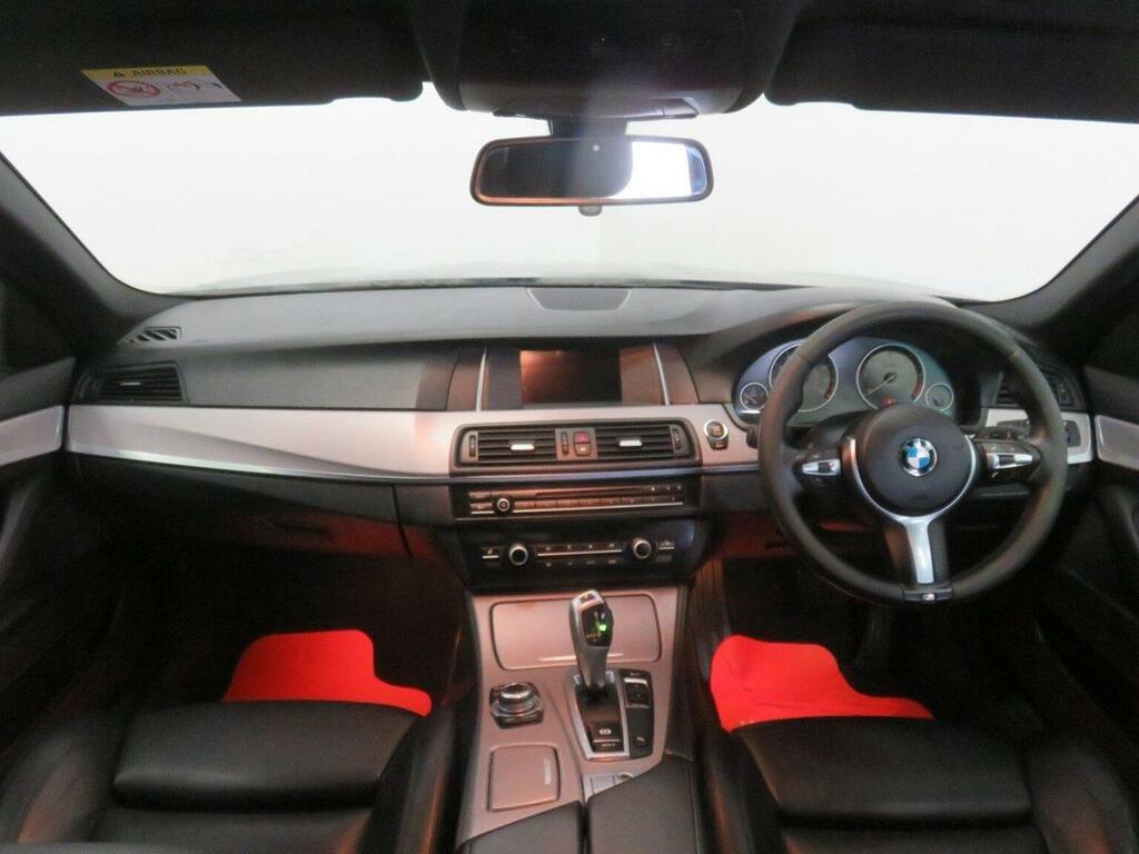 BMW 5 Series 520D Efficientdynamics Silver #22