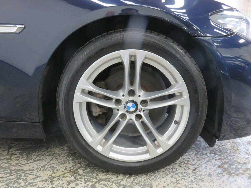BMW 5 Series 520D Efficientdynamics Silver #52