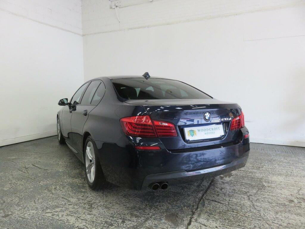 BMW 5 Series 2.0 520D M Sport Euro 6 Ss Blue #5