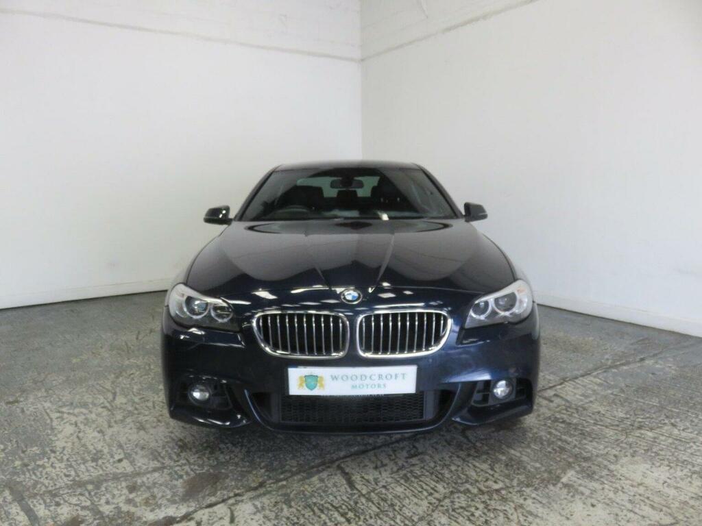 BMW 5 Series 520D Efficientdynamics Silver #9