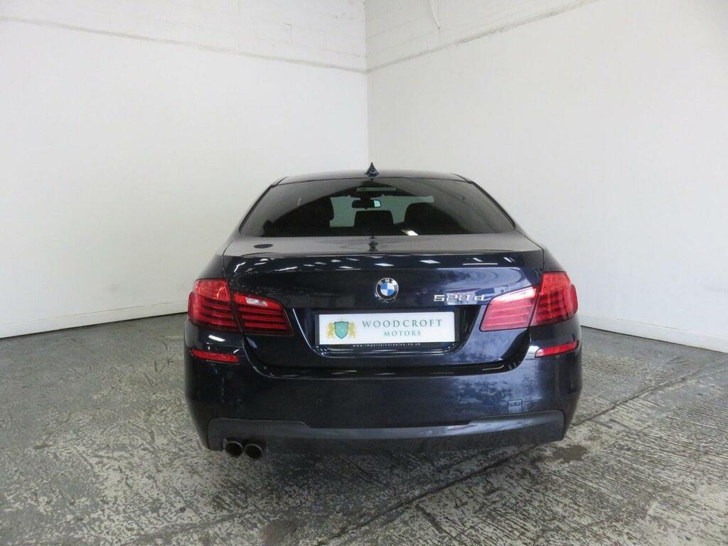 BMW 5 Series 520D Efficientdynamics Silver #10