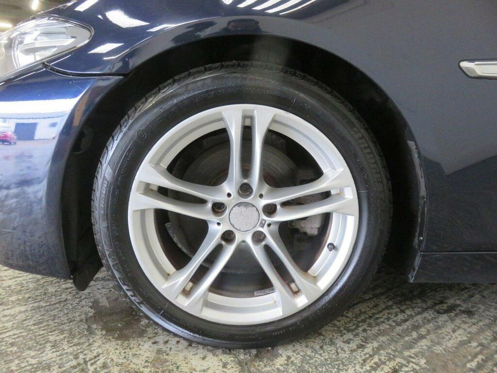 BMW 5 Series 520D Efficientdynamics Silver #51