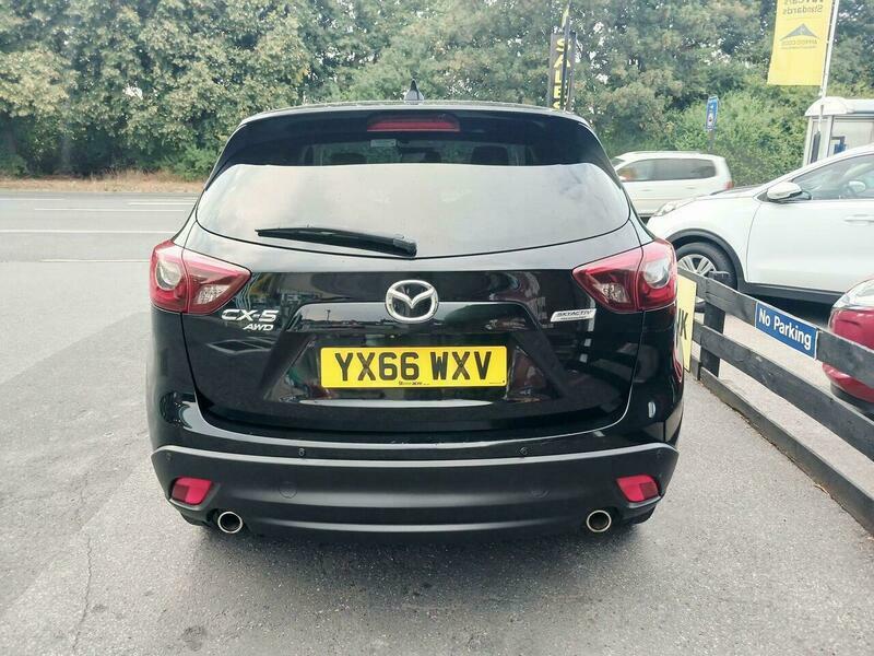 Mazda CX-5 2.2 Skyactiv-d Sport Nav YX66WXV Black #6