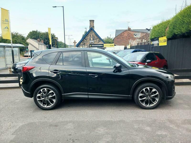 Mazda CX-5 2.2 Skyactiv-d Sport Nav YX66WXV Black #2