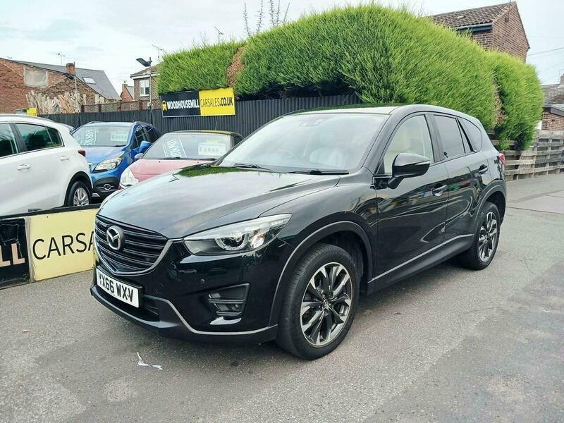 Mazda CX-5 2.2 Skyactiv-d Sport Nav YX66WXV Black #4