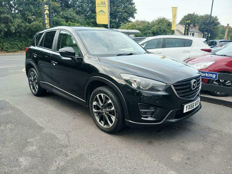 Mazda CX-5 2.2 Skyactiv-d Sport Nav YX66WXV Black #3