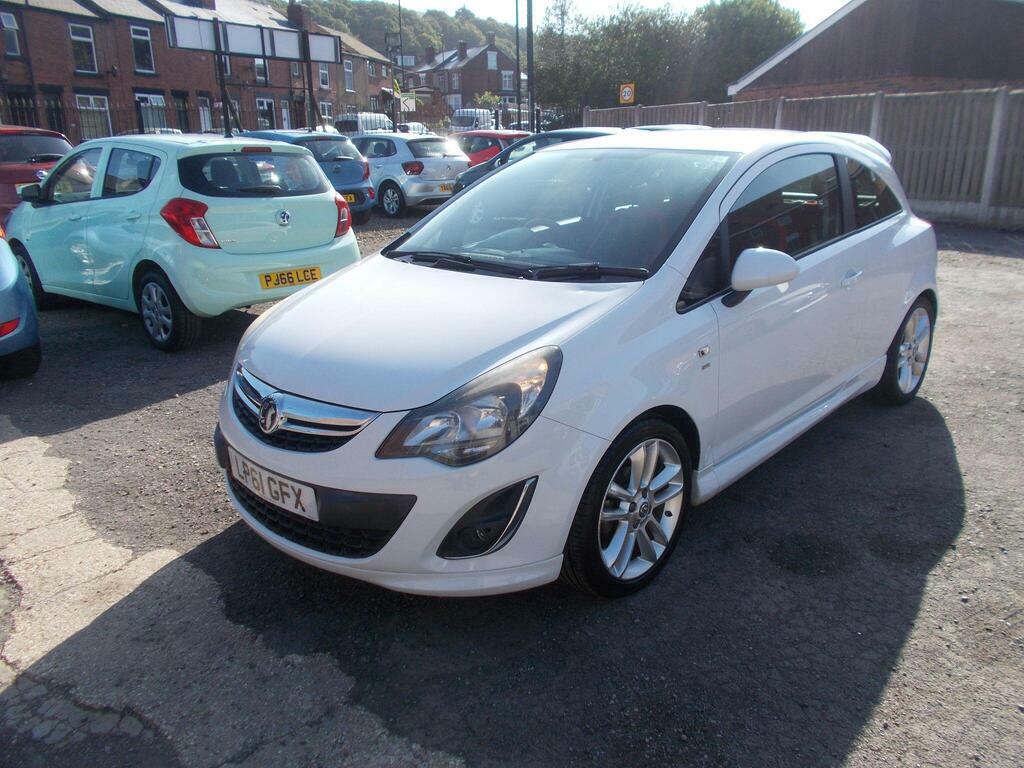 Vauxhall Corsa 1.4 16V Sri Euro 5 White #3