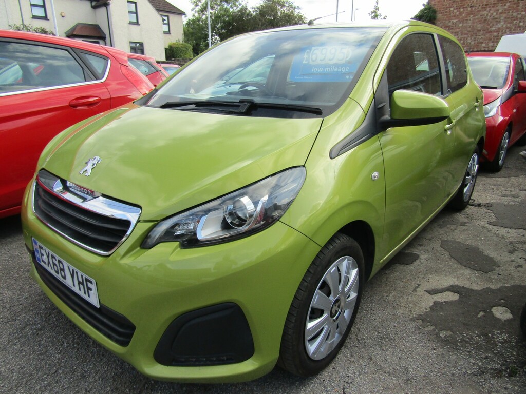 Peugeot 108 1.0 Active One Former Keeper Only 39 000Mls Full S Green