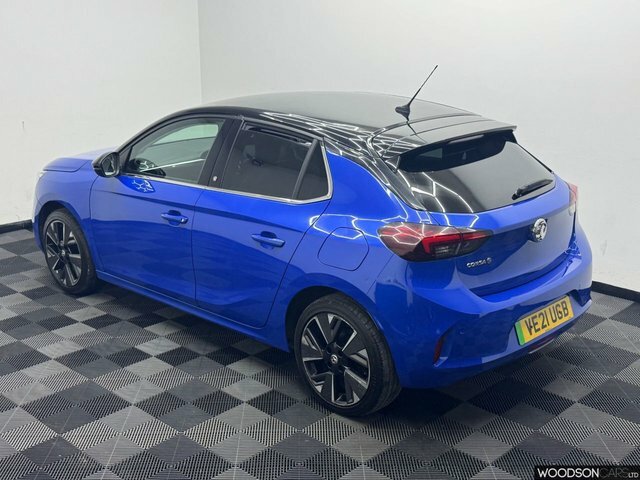 Vauxhall Corsa-e 2021 50Kwh Elite Nav Premium Hatchback Electri VE21UGB Blue #2