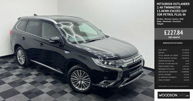 Mitsubishi Outlander 2020 2.4H Twinmotor 13.8Kwh Exceed Suv Black #3