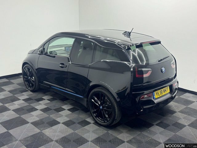 BMW i3 2018 33Kwh S Hatchback Plug-in Hybrid A Black #2