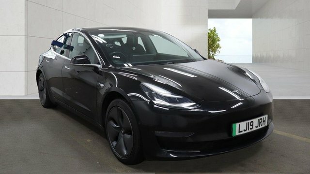 Tesla Model 3 2019 Standard Range Plus Saloon LJ19JRH Black