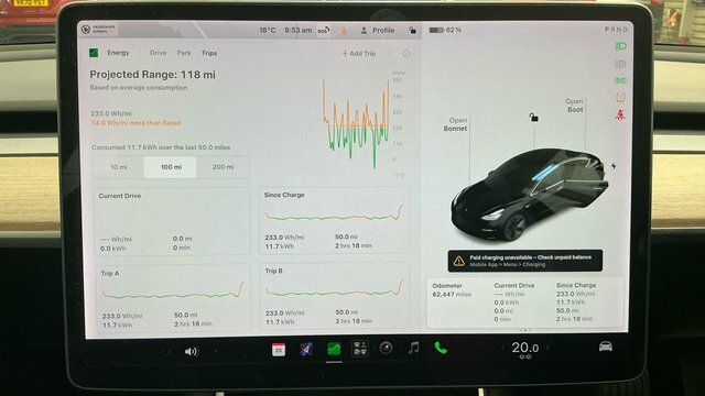 Tesla Model 3 2019 Standard Range Plus Saloon LJ19JRH Black #5