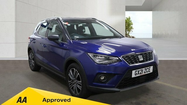 Seat Arona 2021 1.0 Tsi Xcellence Suv Dsg Euro 6 Blue