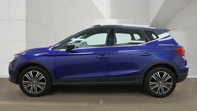 Seat Arona 2021 1.0 Tsi Xcellence Suv Dsg Euro 6 GX21ZCE Blue #5