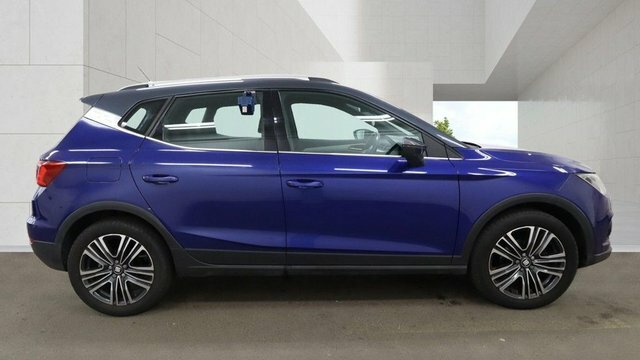 Seat Arona 2021 1.0 Tsi Xcellence Suv Dsg Euro 6 GX21ZCE Blue #4