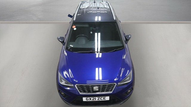 Seat Arona 2021 1.0 Tsi Xcellence Suv Dsg Euro 6 GX21ZCE Blue #6