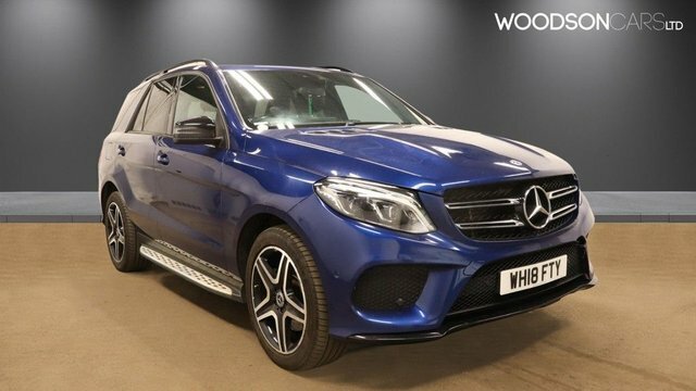 Mercedes-Benz GLE Class 2018 2.1 Gle250d Amg Night Edition Suv Blue