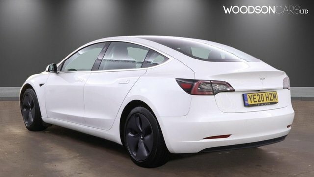 Tesla Model 3 2020 Standard Range Plus Saloon White #2