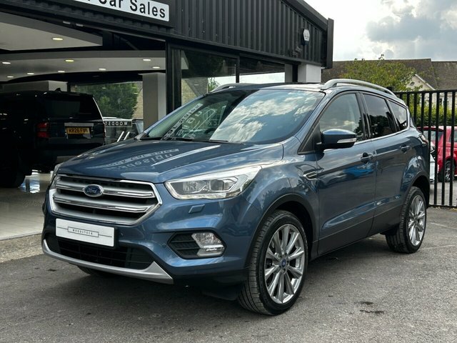 Ford Kuga Suv WX19XDV Blue #4