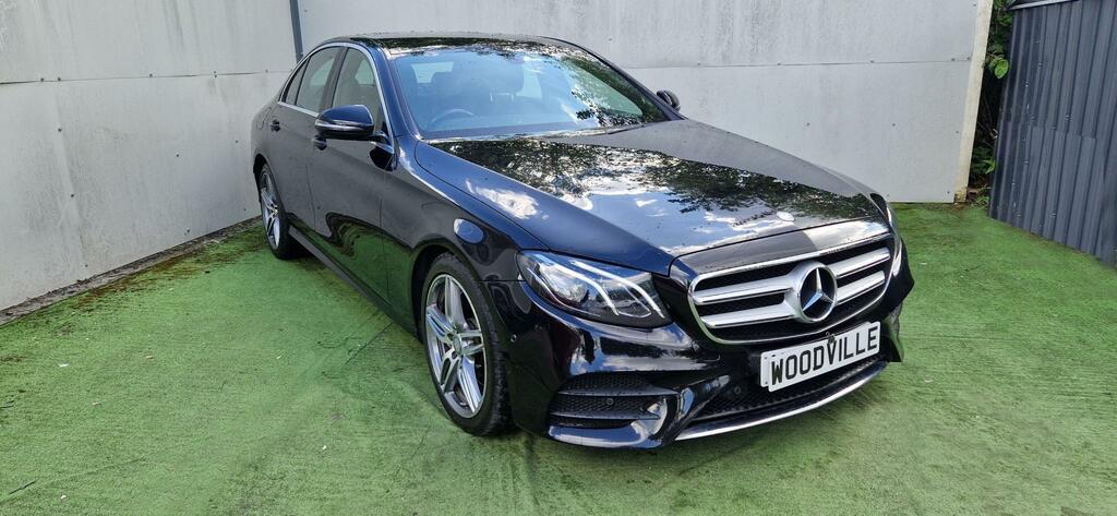 Mercedes-Benz E Class E 220 D Amg Line KR66UAX Black #3