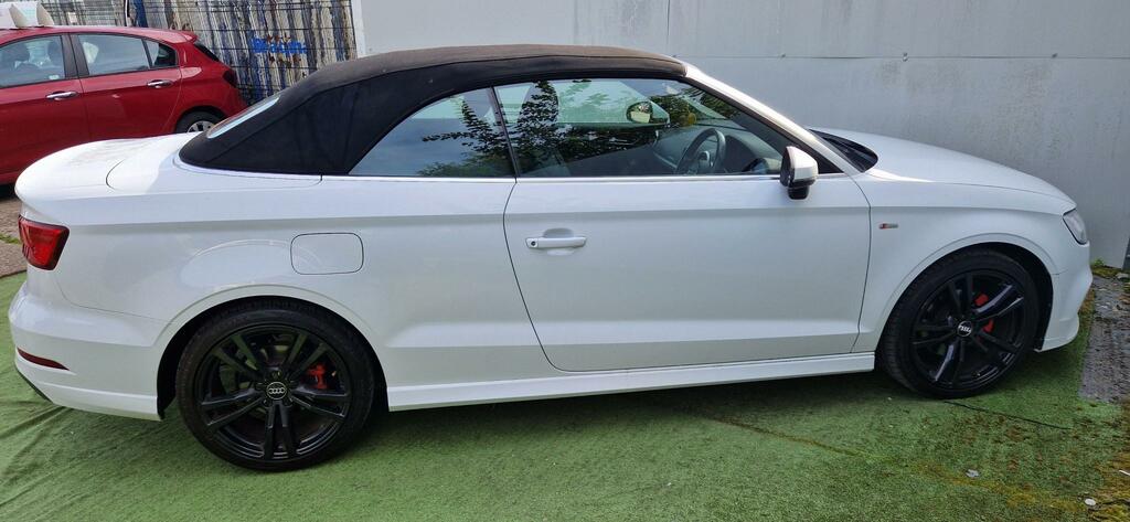 Audi A3 S Line Tdi White #5