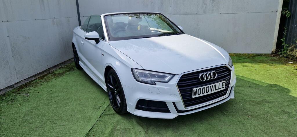 Audi A3 S Line Tdi White #3