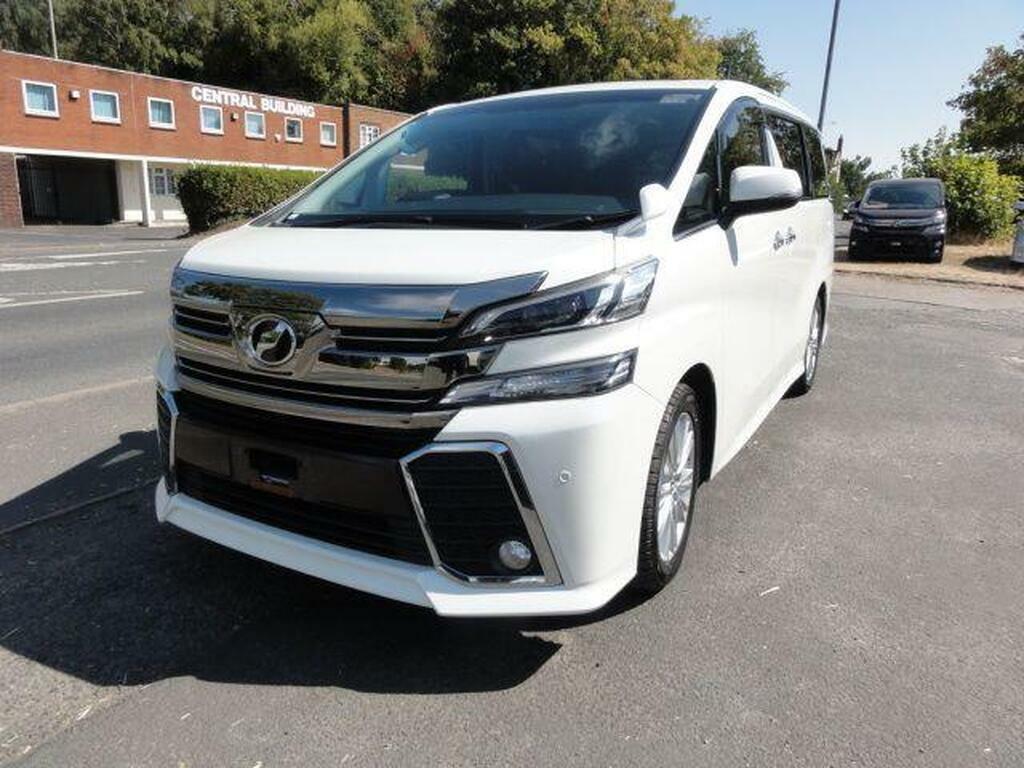 Toyota Vellfire 2.5 Z Ahi Grade With Car VX Report White