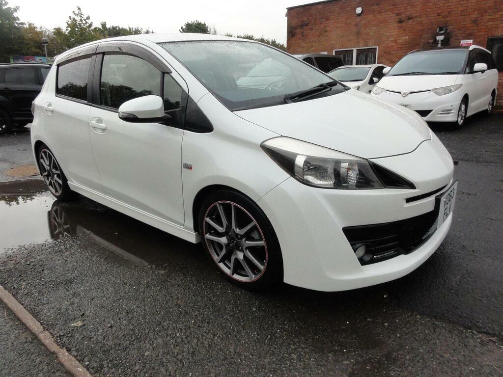Toyota Vitz Rs Gs Gazoo With Racing Edition Car VX 1.5 White #3