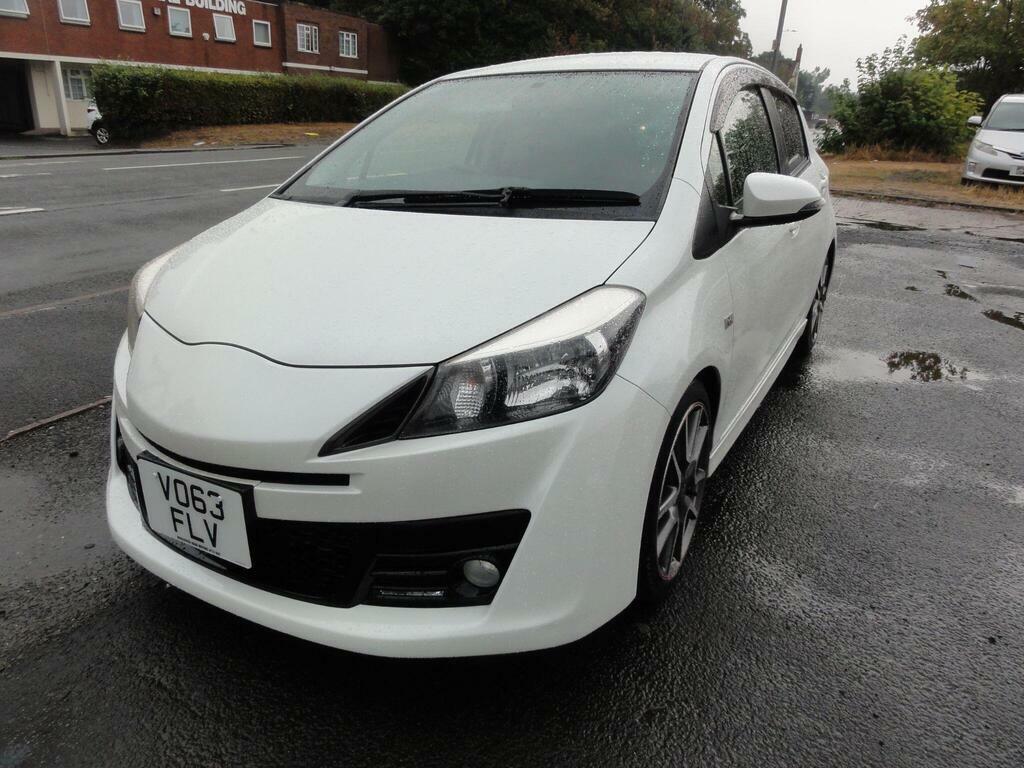 Toyota Vitz Rs Gs Gazoo With Racing Edition Car VX 1.5 White #5