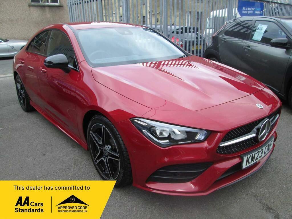 Mercedes-Benz CLA Class 1.3 Cla200 Amg Line Executive Coupe 7G-dct Euro Red