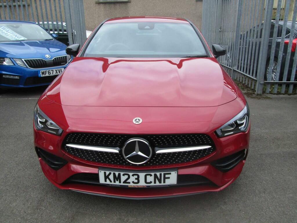 Mercedes-Benz CLA Class 1.3 Cla200 Amg Line Executive Coupe 7G-dct Euro KM23CNF Red #3