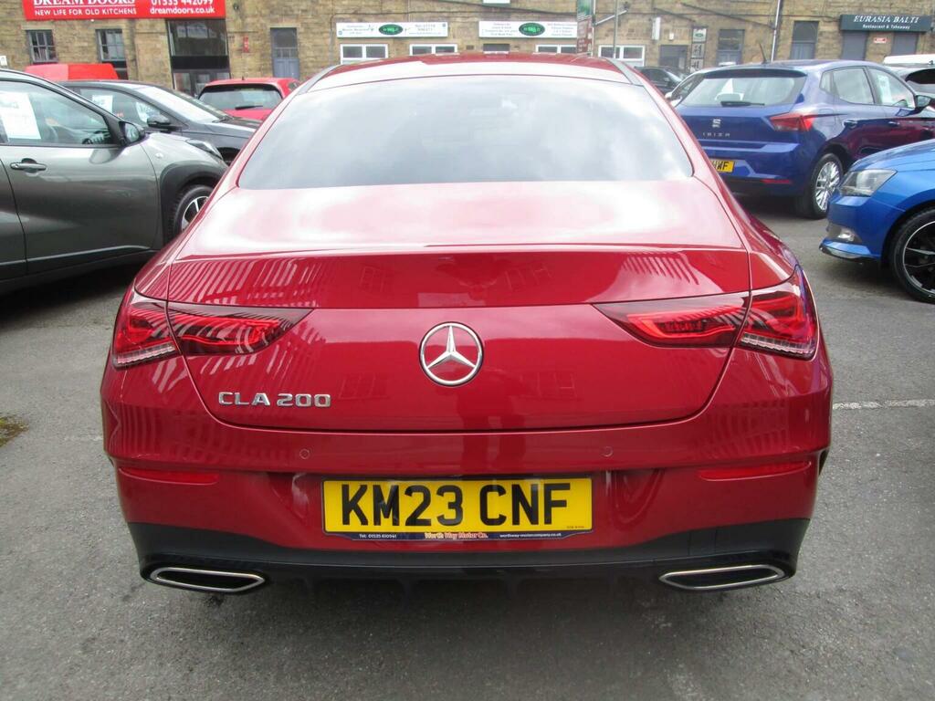 Mercedes-Benz CLA Class 1.3 Cla200 Amg Line Executive Coupe 7G-dct Euro KM23CNF Red #6