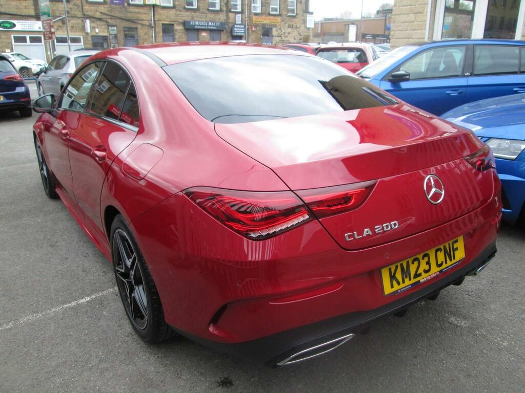 Mercedes-Benz CLA Class 1.3 Cla200 Amg Line Executive Coupe 7G-dct Euro KM23CNF Red #5