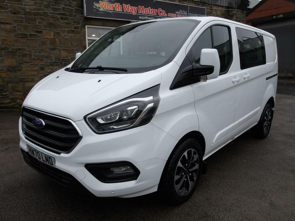 Ford Transit Custom 2.0 320 Ecoblue Limited Crew Van L1 H1 Euro 6 Ss HW70LND White #4