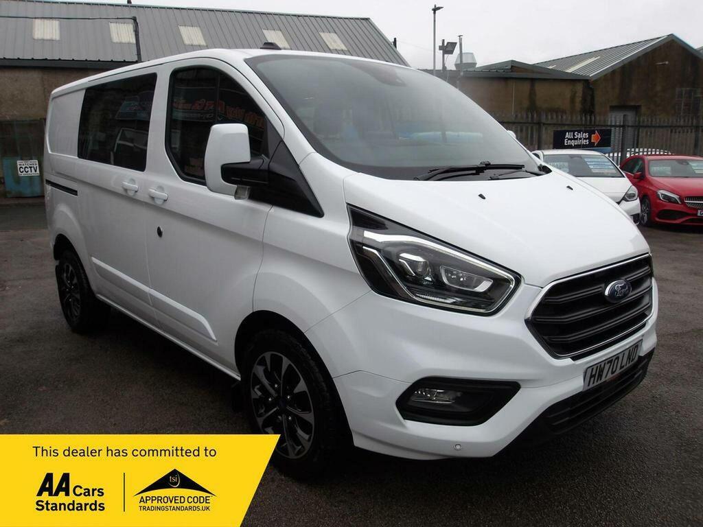 Ford Transit Custom 2.0 320 Ecoblue Limited Crew Van L1 H1 Euro 6 Ss White