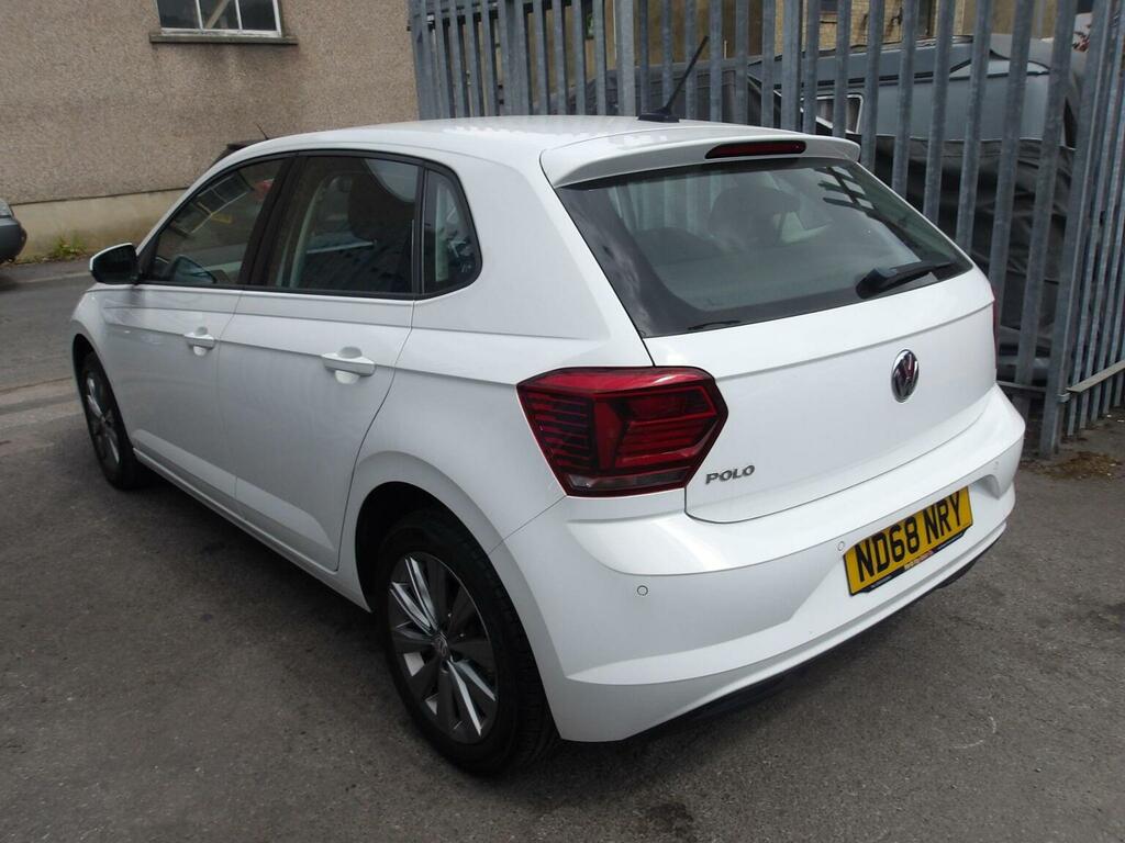 Volkswagen Polo 1.0 Tsi Sel Euro 6 Ss White #5